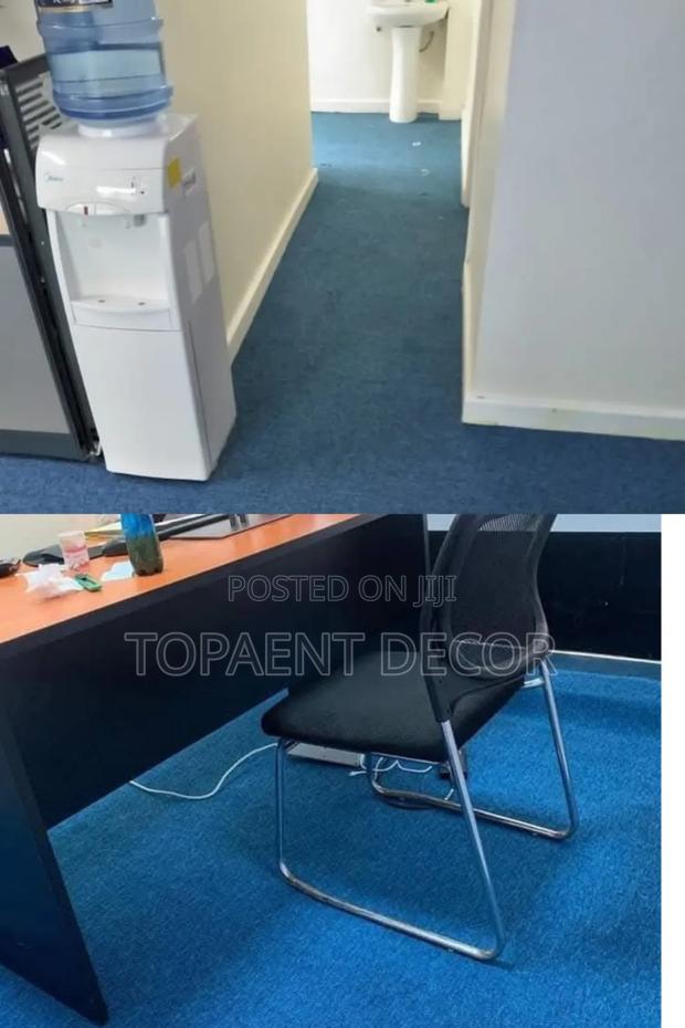 Blue Luxury Soft Timeless Design Office and Home Carpets