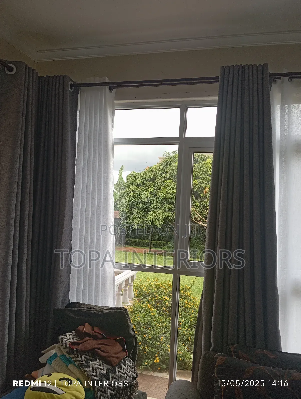 Customized Home Decor Window Curtains and Sheers Per Metre