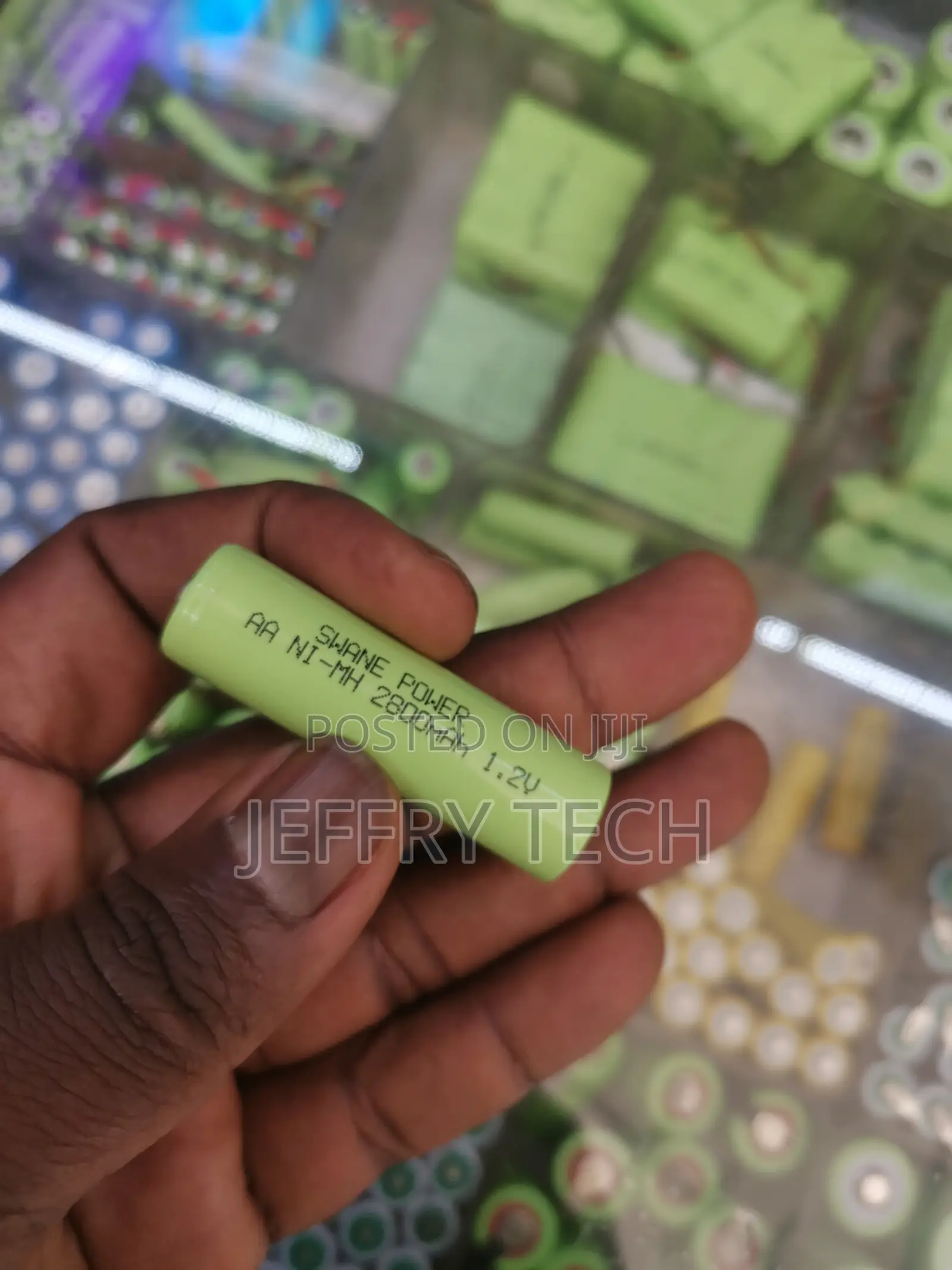 Swane Power Rechargeable Batteries 2800mah - Aa- 1.2v, Lithi