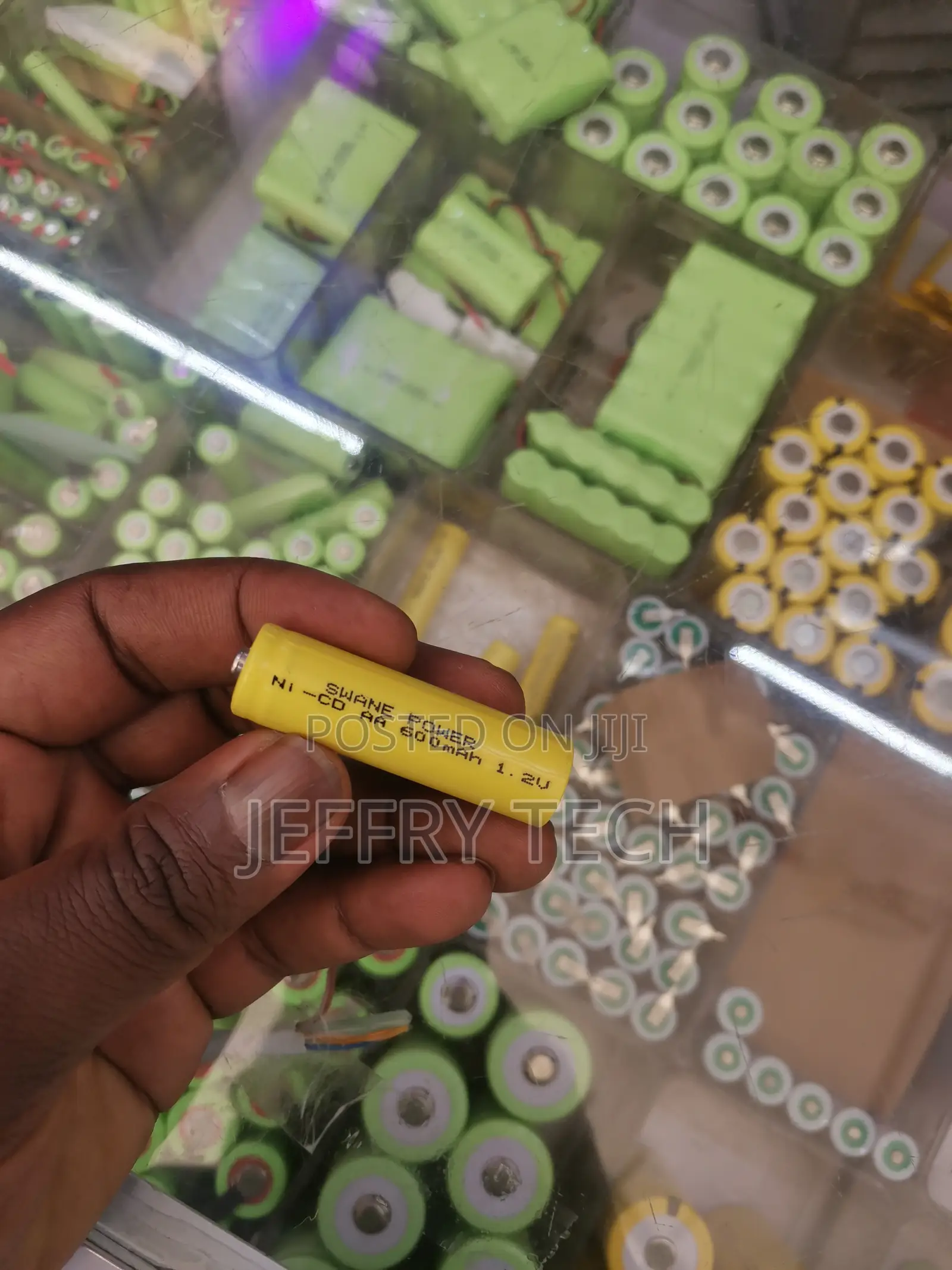 1.2v Aa 600mah Nicd Rechargeable Battery