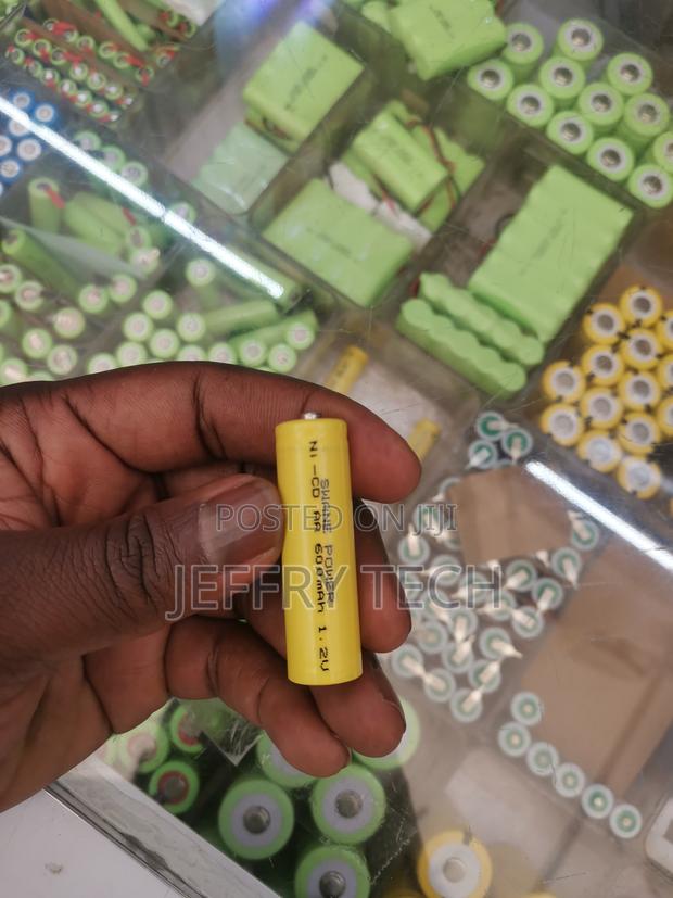 1.2v Aa 600mah Nicd Rechargeable Battery - thumbnail 2