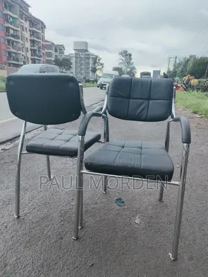 Chrome Visitors Office Chair