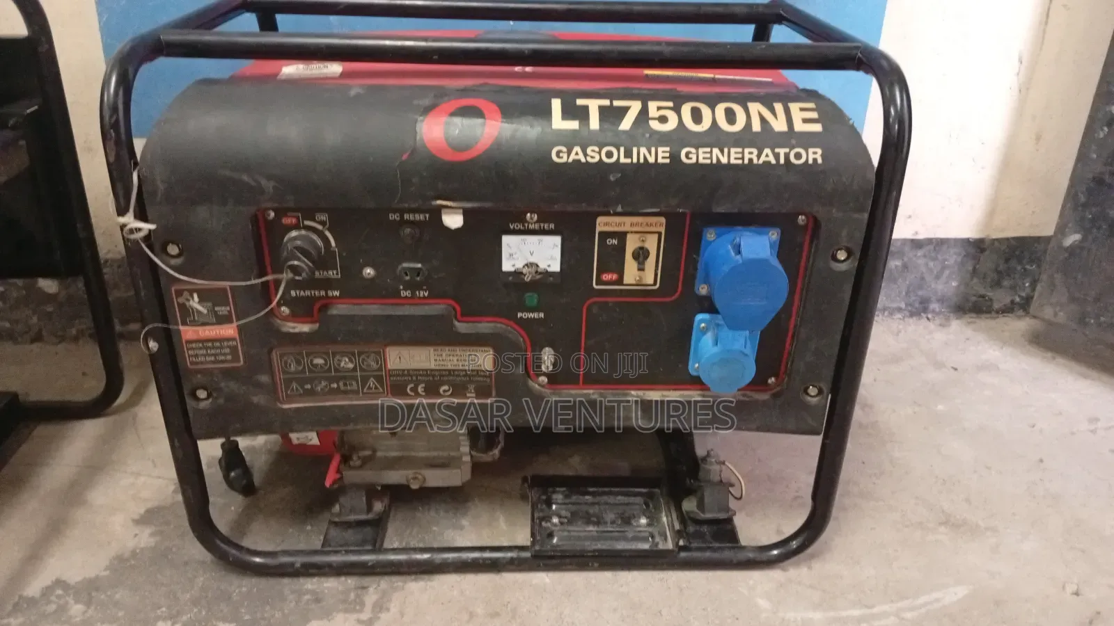 Generator Hire 7.5kva With Cable
