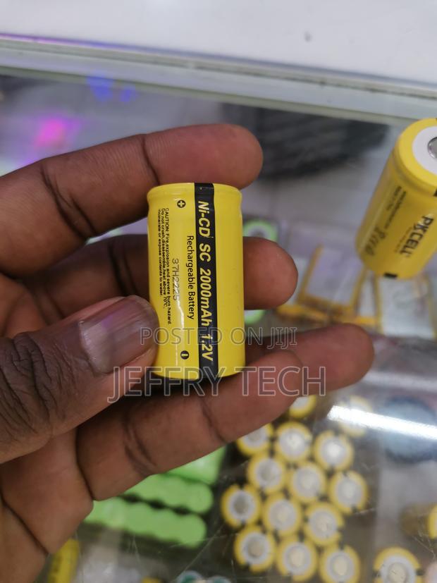 Sc Sub C 2000mah Ni Cd 1.2v Rechargeable Ni-Cd Battery High - main view