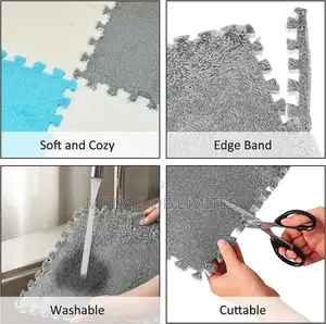 Quick Transformation Plush Interlocking Mats