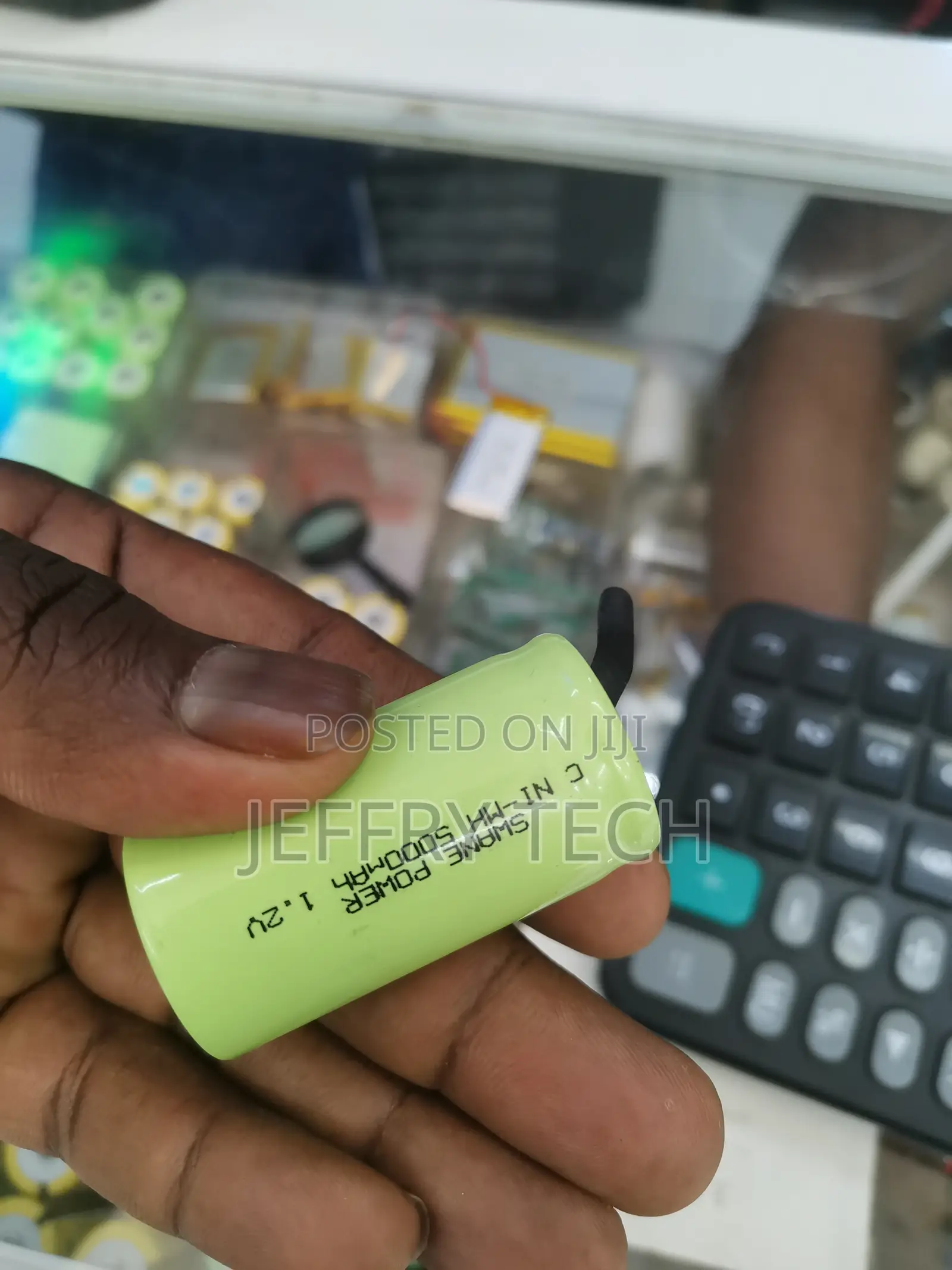 Swane 1.2v 5000mah Nicd C Rechargeable Battery Flat Top Cel