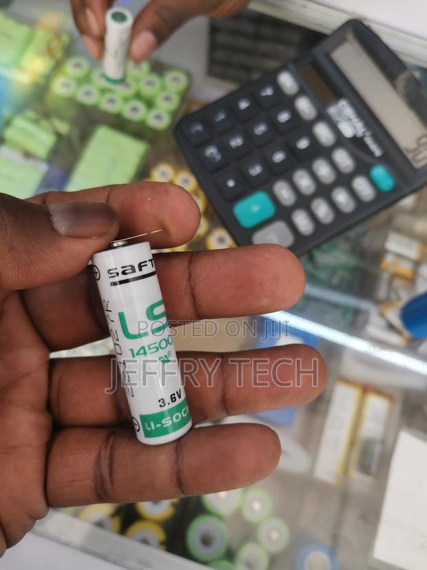 Saft Ls14500-Stsz, Aa 3.6v Battery With Reversez Solder Tabs