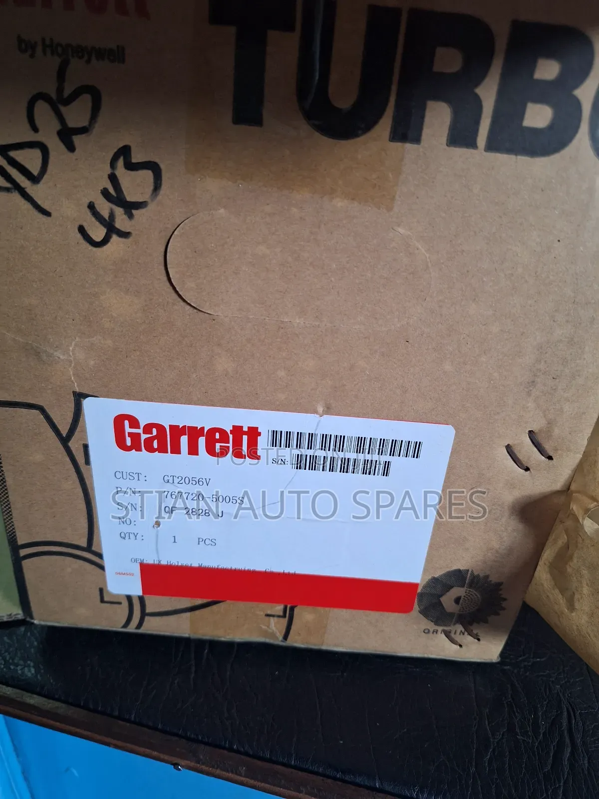 Nissan Navara D40 Yd25 Genuine Turbocharger 4×3