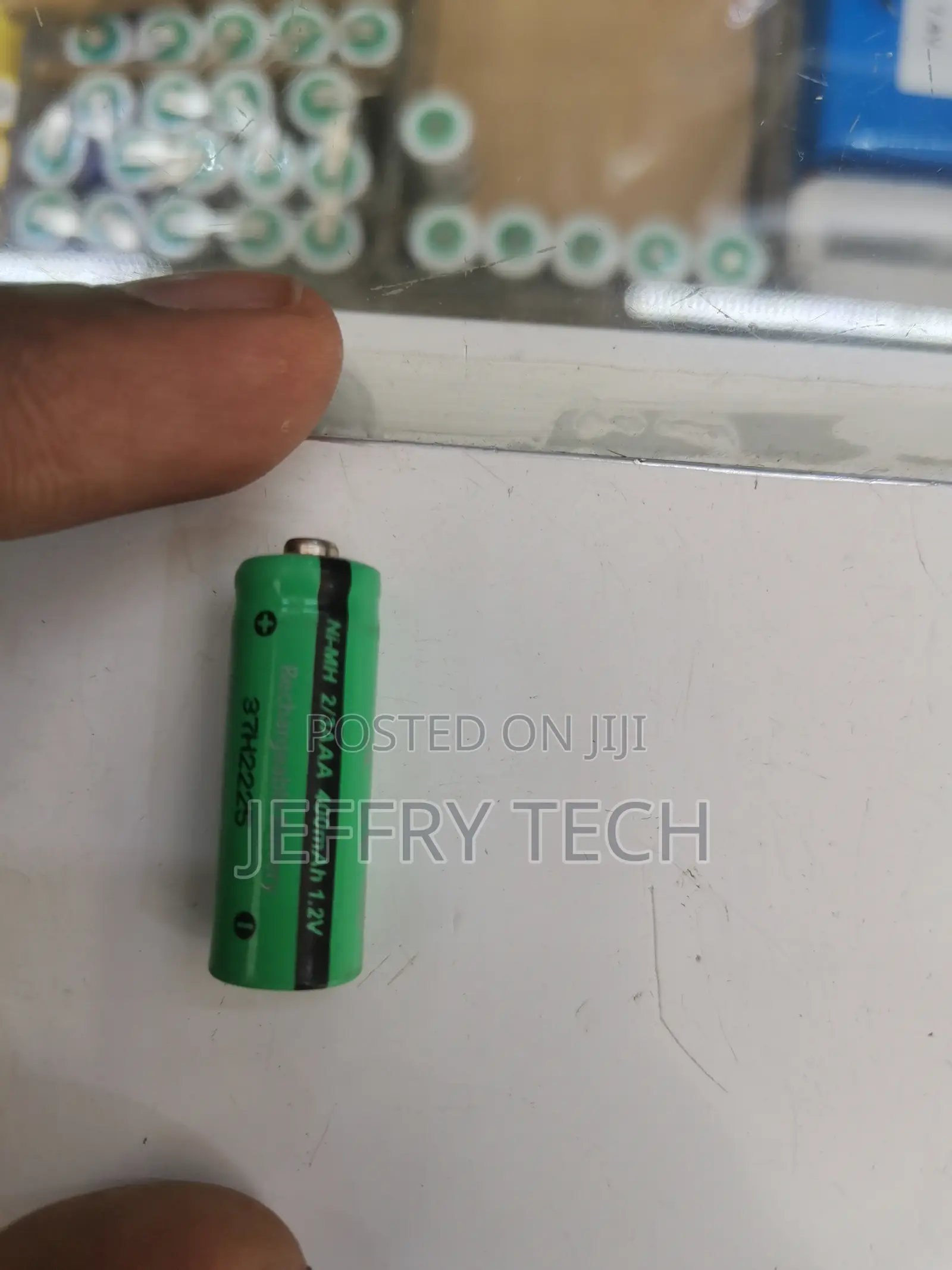 Replacement Battery 2/3 Aaa Rechargeable