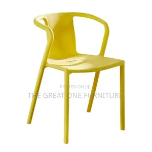 Yellowish Stackable Restaurant Chair Ijhf75