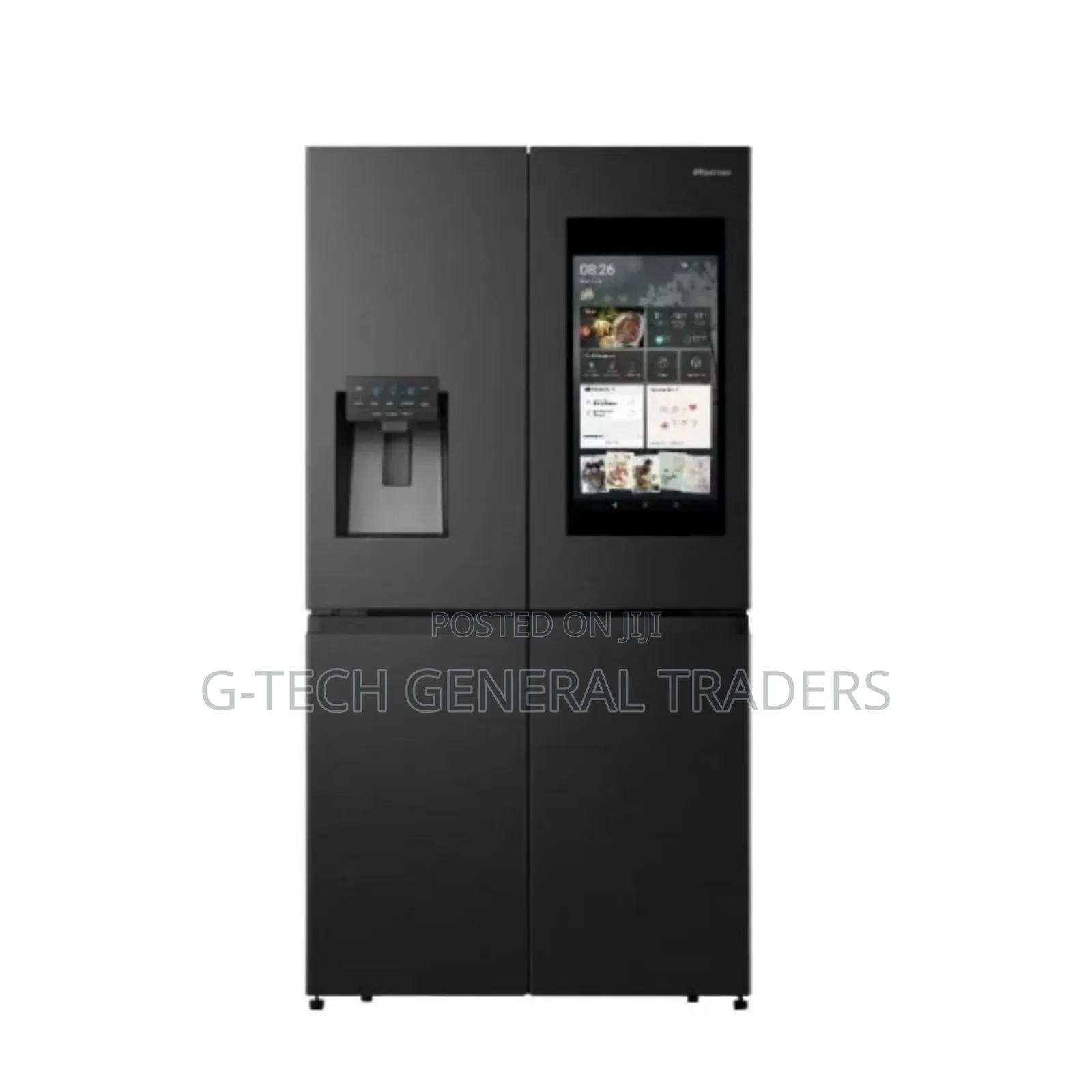 Hisense 4-door Side By Side 628l No Frost Fridge-ref628dr