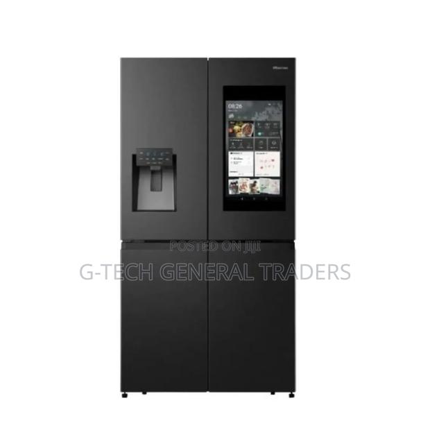 Hisense 4-door Side By Side 628l No Frost Fridge-ref628dr - main view