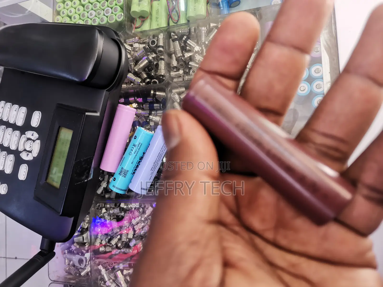 3000mah High Capacity 3.7v 18650 Battery for 30q Inr 18650