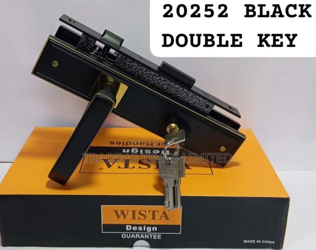 W-20252 Wista Double Lock Black - main view