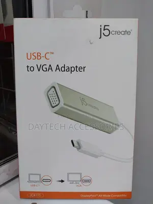 J5 Create Jca111 Usb Type-C to Vga Adapter Computer Cable