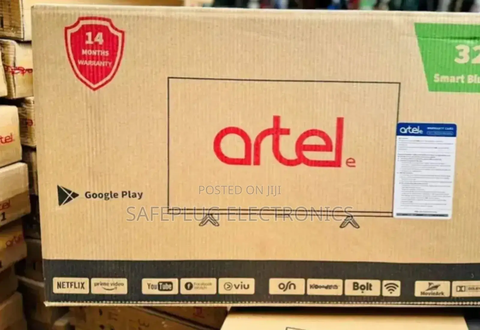 Television Artel 32" Smart Android Digital Tv With Bt
