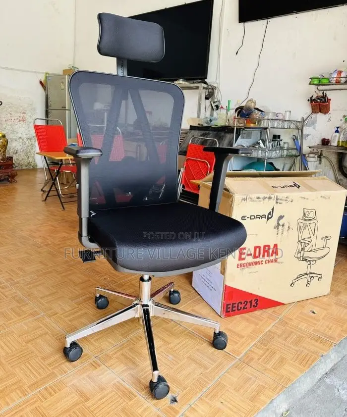 Office Chair:Office Mesh Task Chair With Adjustable Features