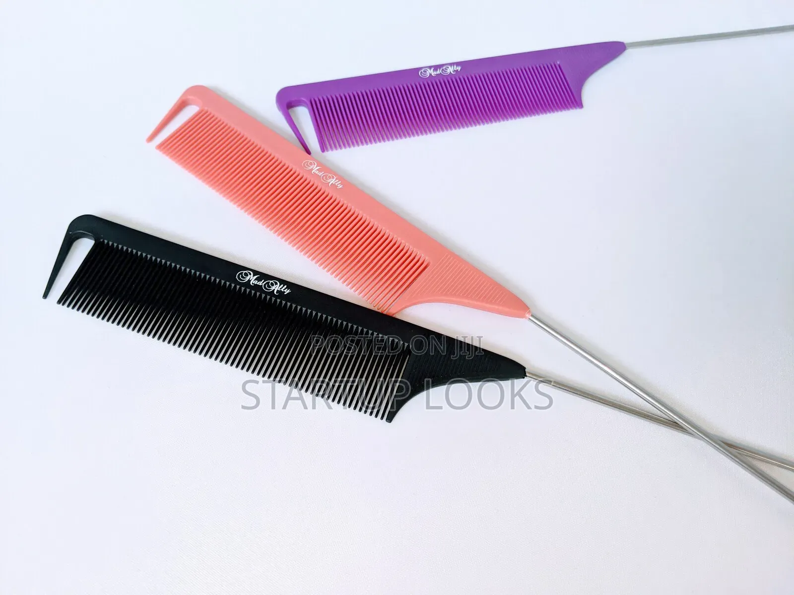 Hair Styling Metal Tail Comb