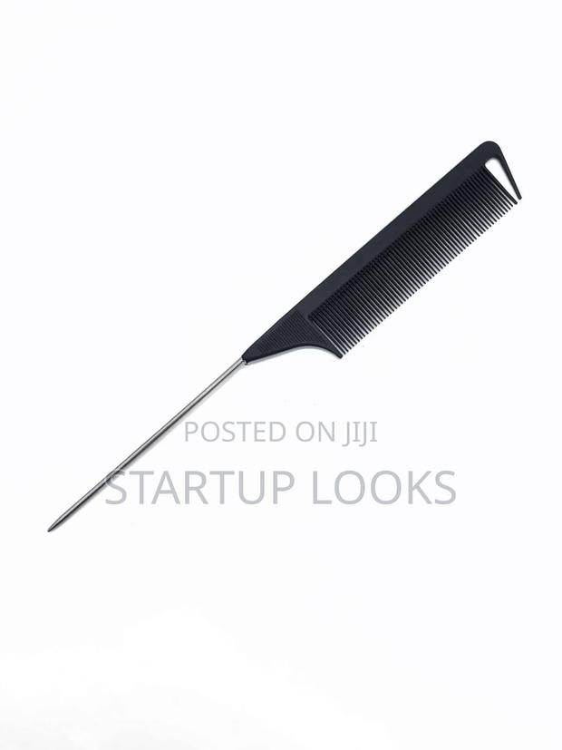 Hair Styling Metal Tail Comb - thumbnail 5