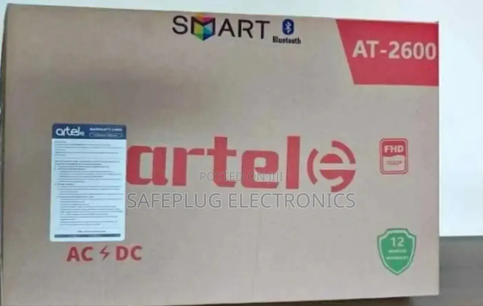 Television Artel 26" Smart Android Digital Ac/Dc With Bt