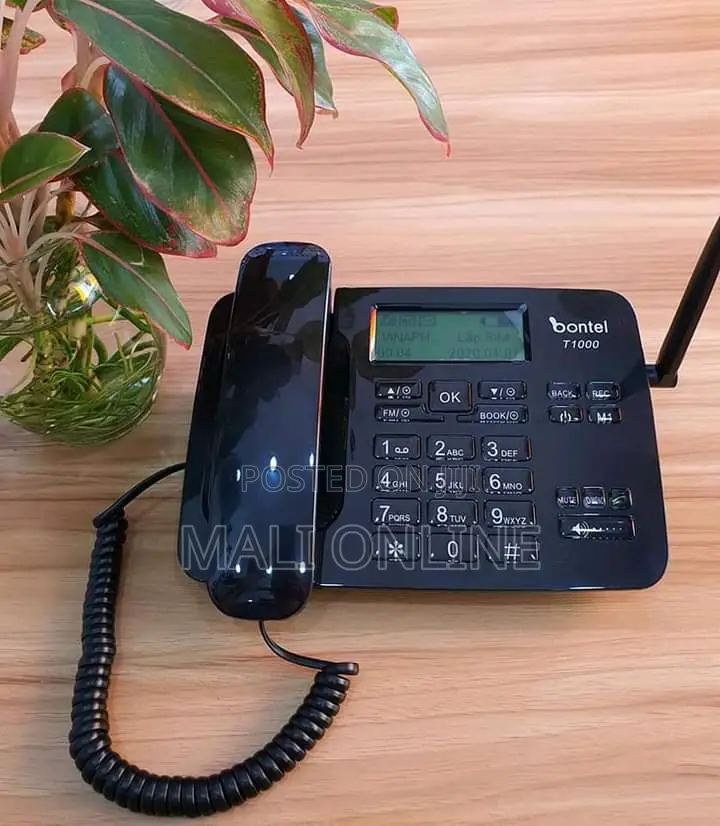Bontel T1000 GSM Fixed Wireless Landline Desktop Phone