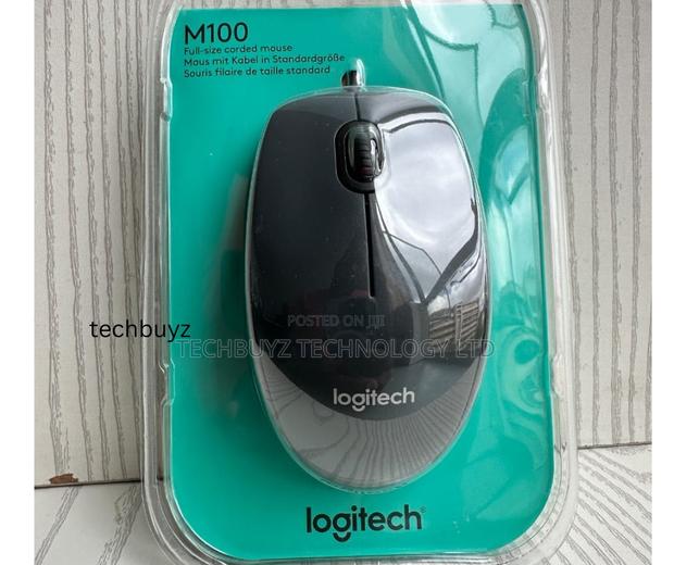 Logitech M100 Corded Mouse – Wired Usb Mouse