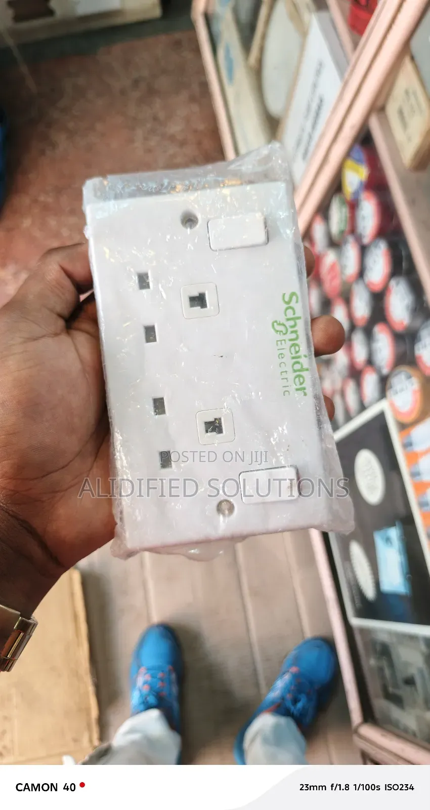 Non Standard Double Socket