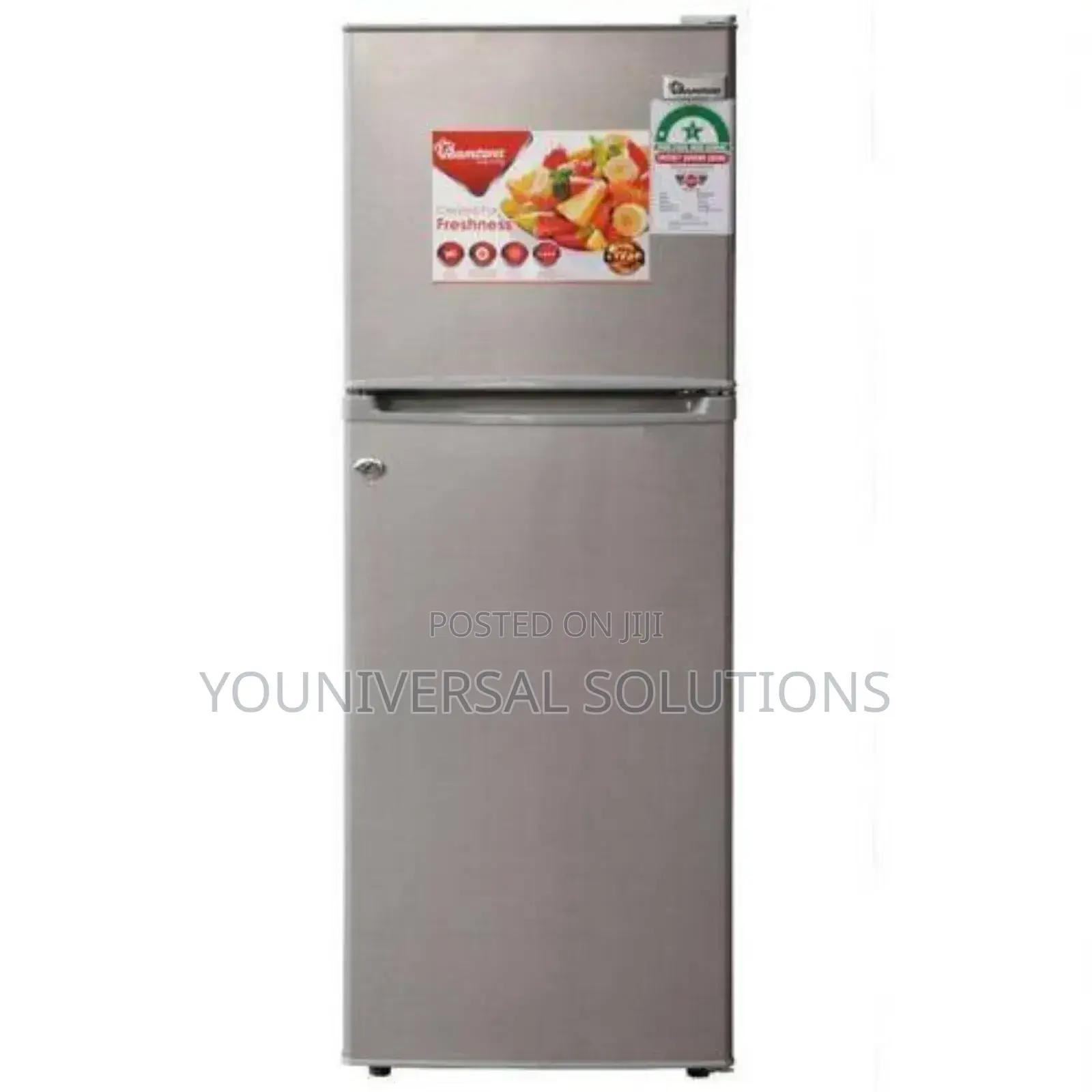 Ramtons Rf/130- 213l 2 Door Direct Cool Fridge+ Dispenser
