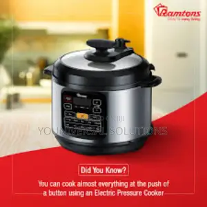6 Litres Ramtons Electric Pressure Cooker