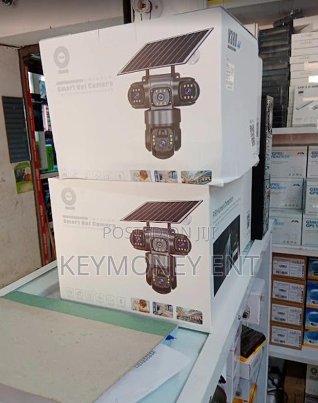 6mp Triple Lens 4g Simcard Ac Powered V380 PTZ Smart Camera - main view