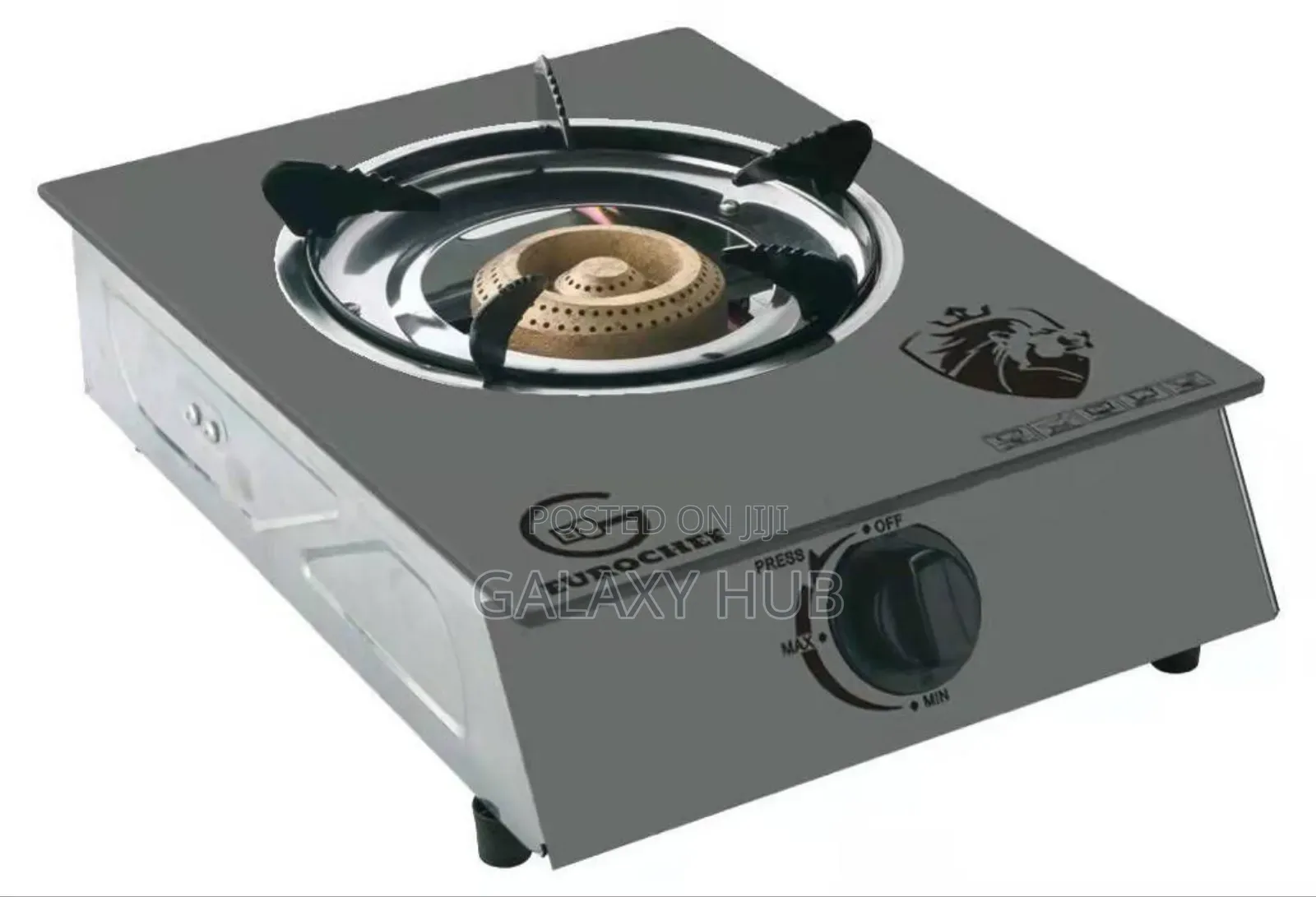 Eurochef Auto Igntion Glass Single Gas Burner