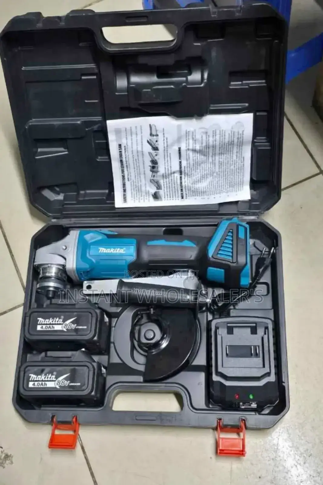 Cordless Makita Angle Grinder