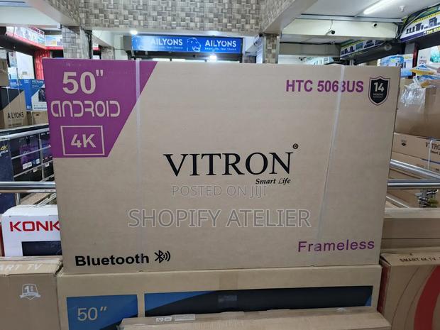 50" Ultra Smart Android Frameless Tv Vitron - main view