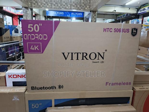 50" Ultra Smart Android Frameless Tv Vitron - thumbnail 3