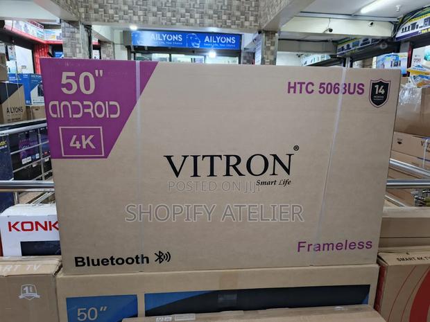 50" Ultra Smart Android Frameless Tv Vitron - thumbnail 4
