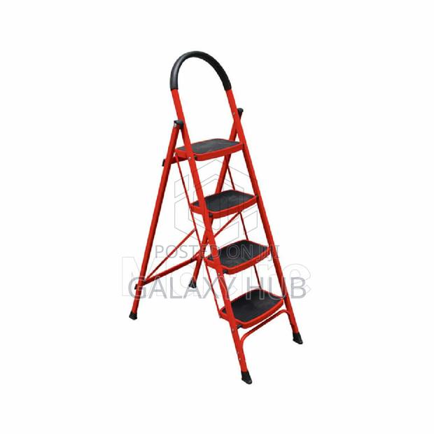 4 Step Ladder Aluminum - main view
