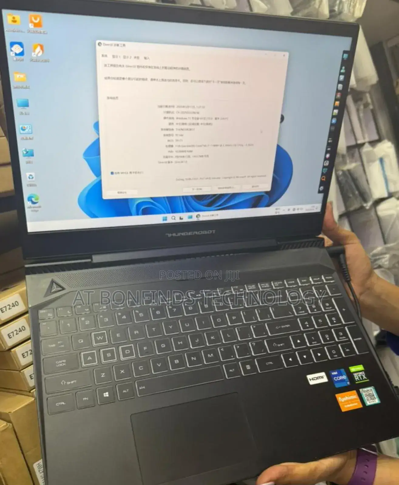 Laptop 16GB Intel Core I7 SSD 512GB