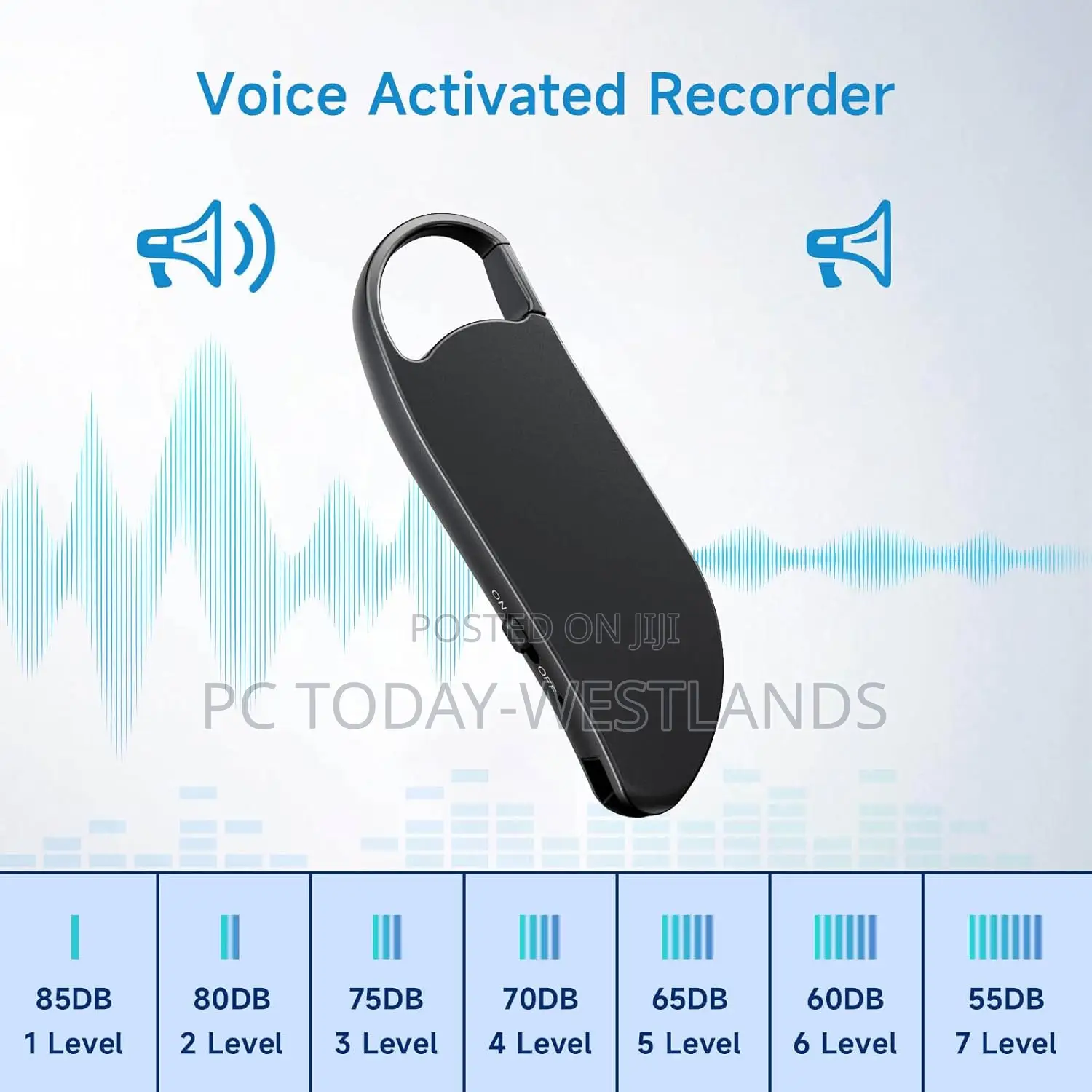 Digital Voice Recorder, 64gb Voice Activated Recorder