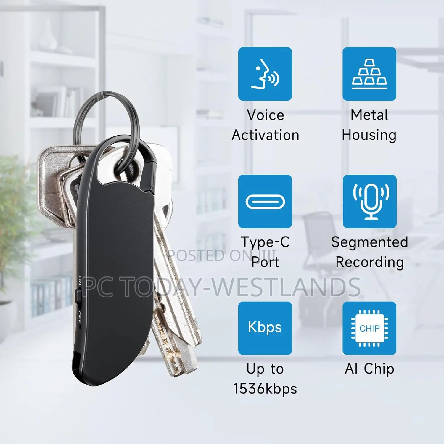 Digital Voice Recorder, 64gb Voice Activated Recorder