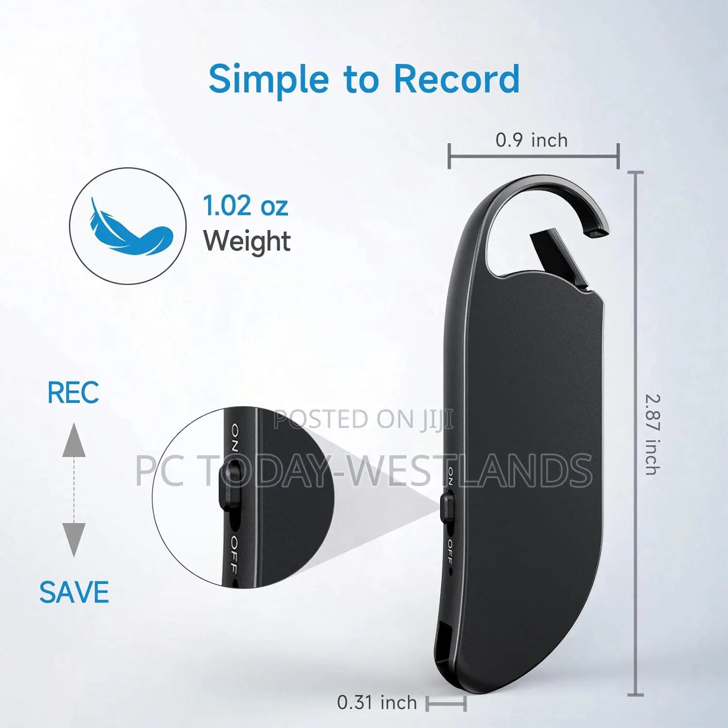 Digital Voice Recorder, 64gb Voice Activated Recorder