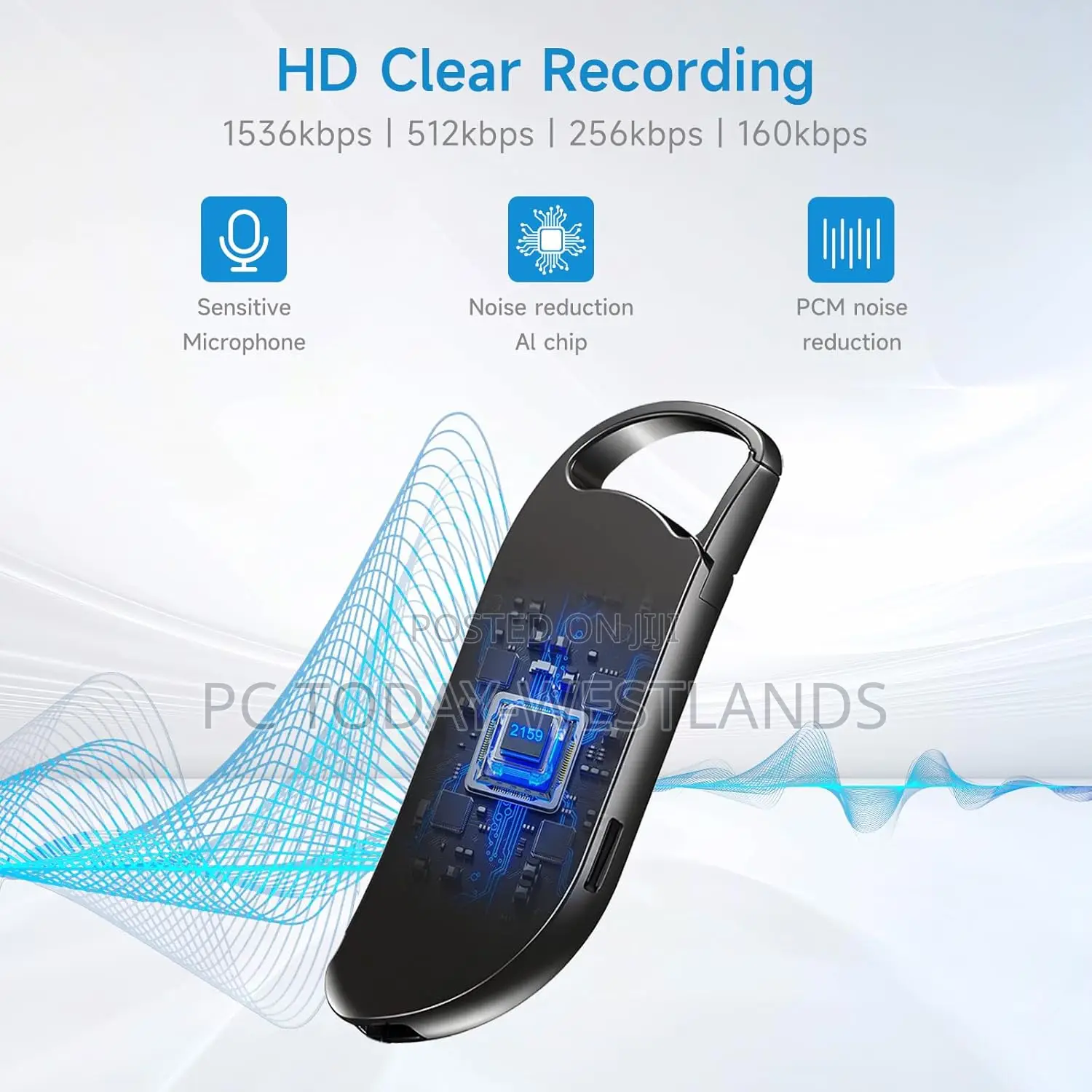 Digital Voice Recorder, 64gb Voice Activated Recorder