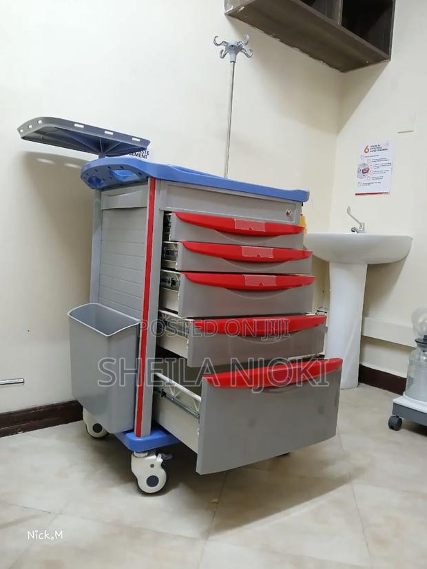 Emergency Crash Cart Trolley - main view