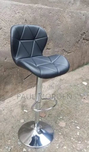 Black Adjustable Stools