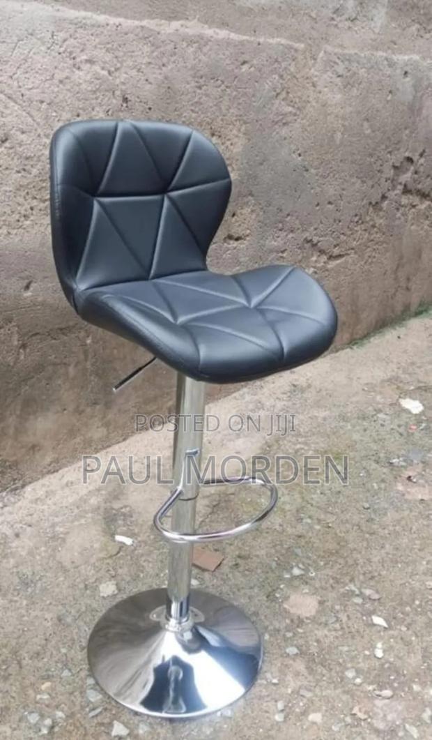 Black Adjustable Stools