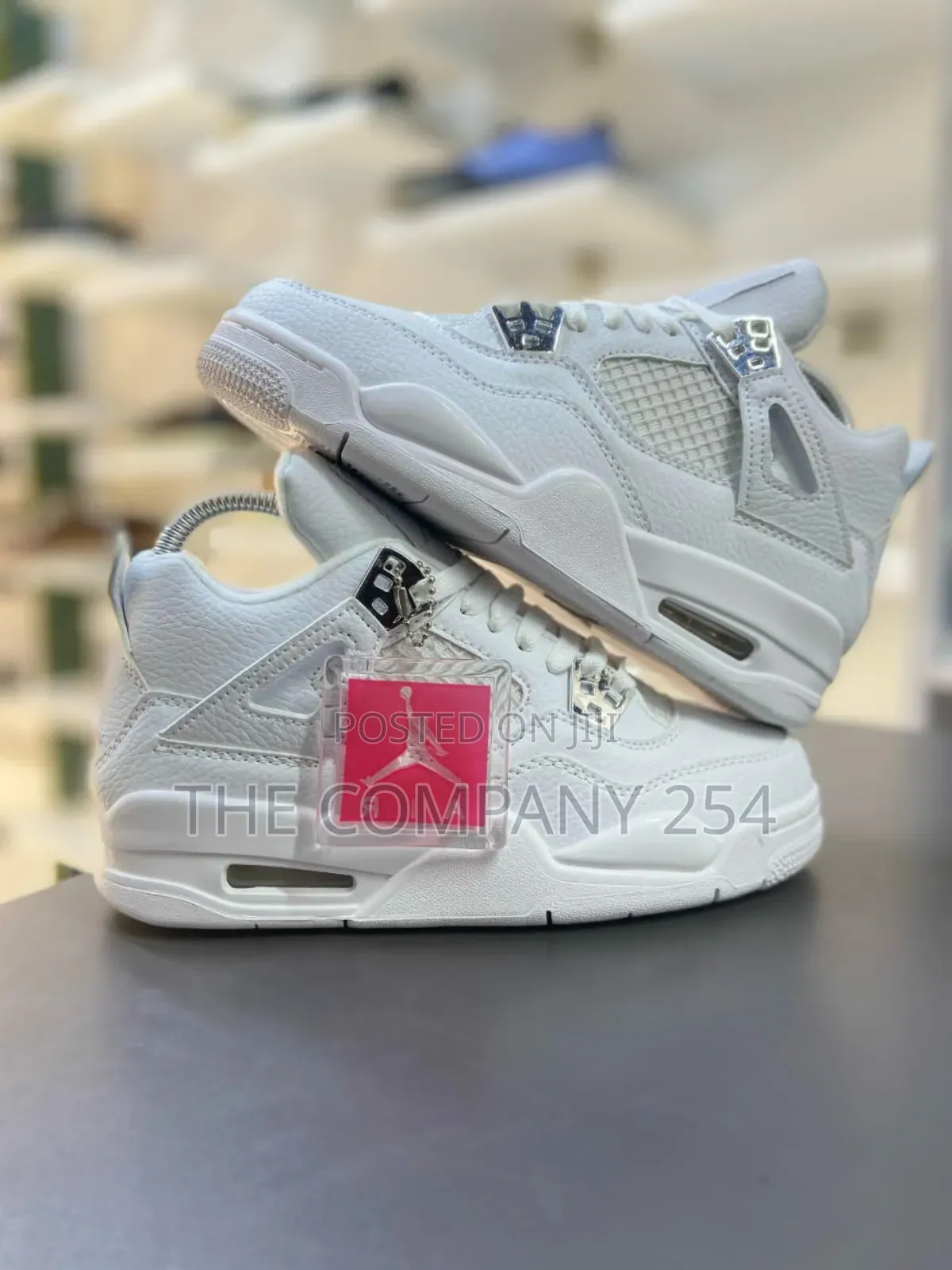 Leather Original Quality Nike Jordan 4 J4 Sneakers Shoes