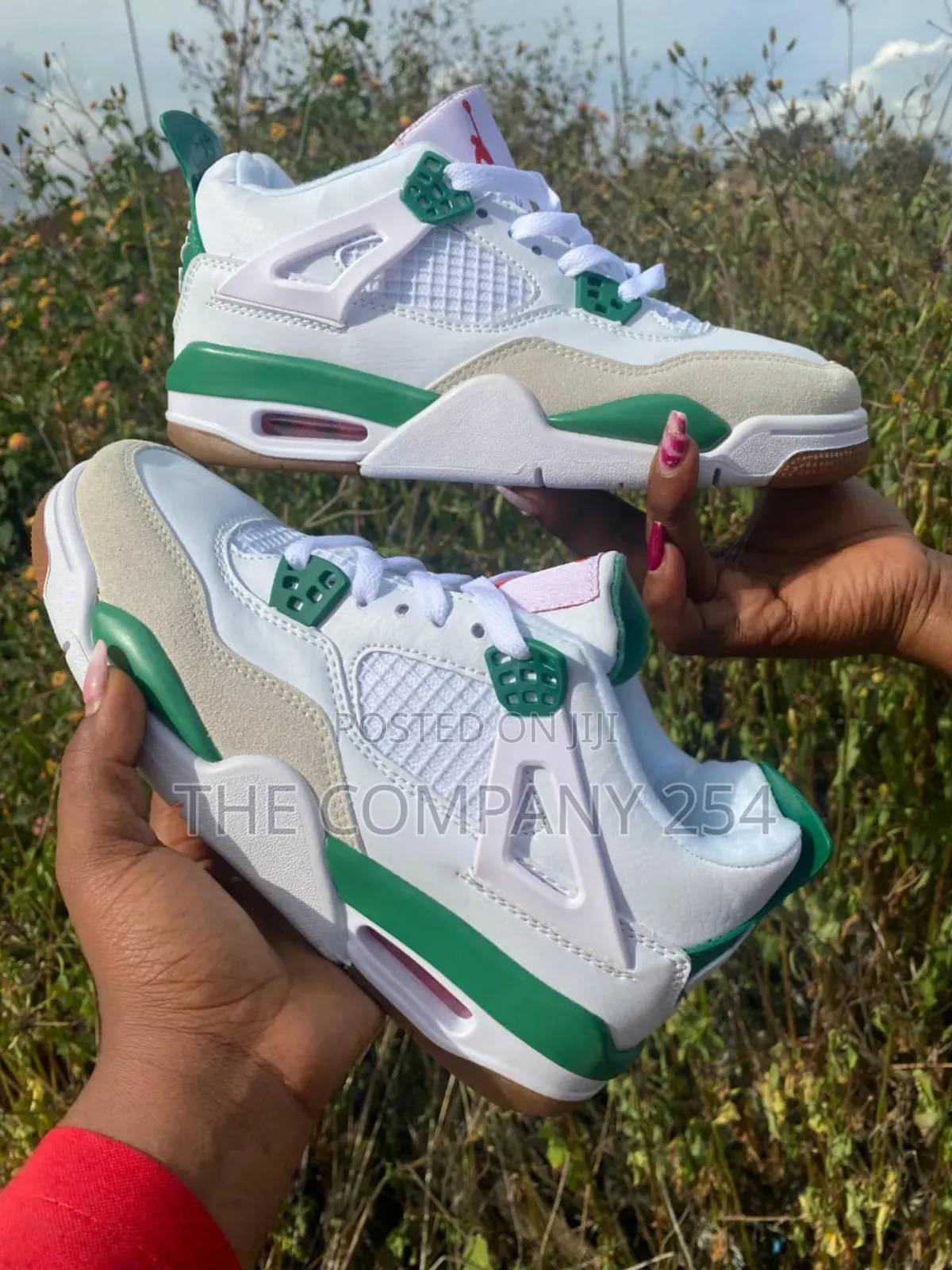 Leather Original Quality Nike Jordan 4 J4 Sneakers Shoes