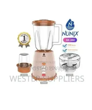Nunix Ak-444 - 3 in 1 Blender, Grinder Chopper