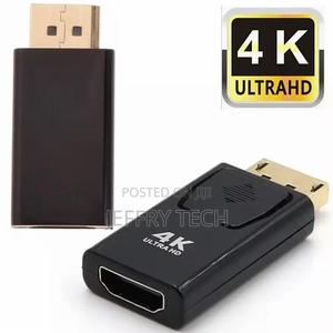 Display Port Dp Male to Hdmi Video Audio Connector