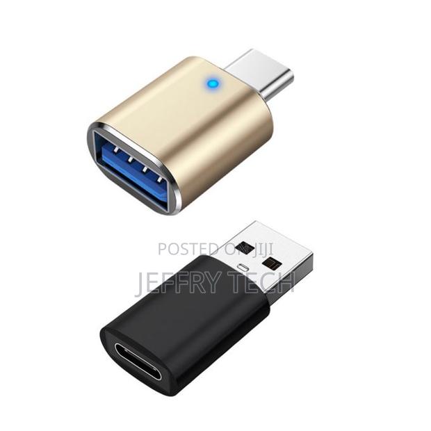 2pcs Type-C to Usb3.0 Adapter Type C Male to 3.0 Charger Otg