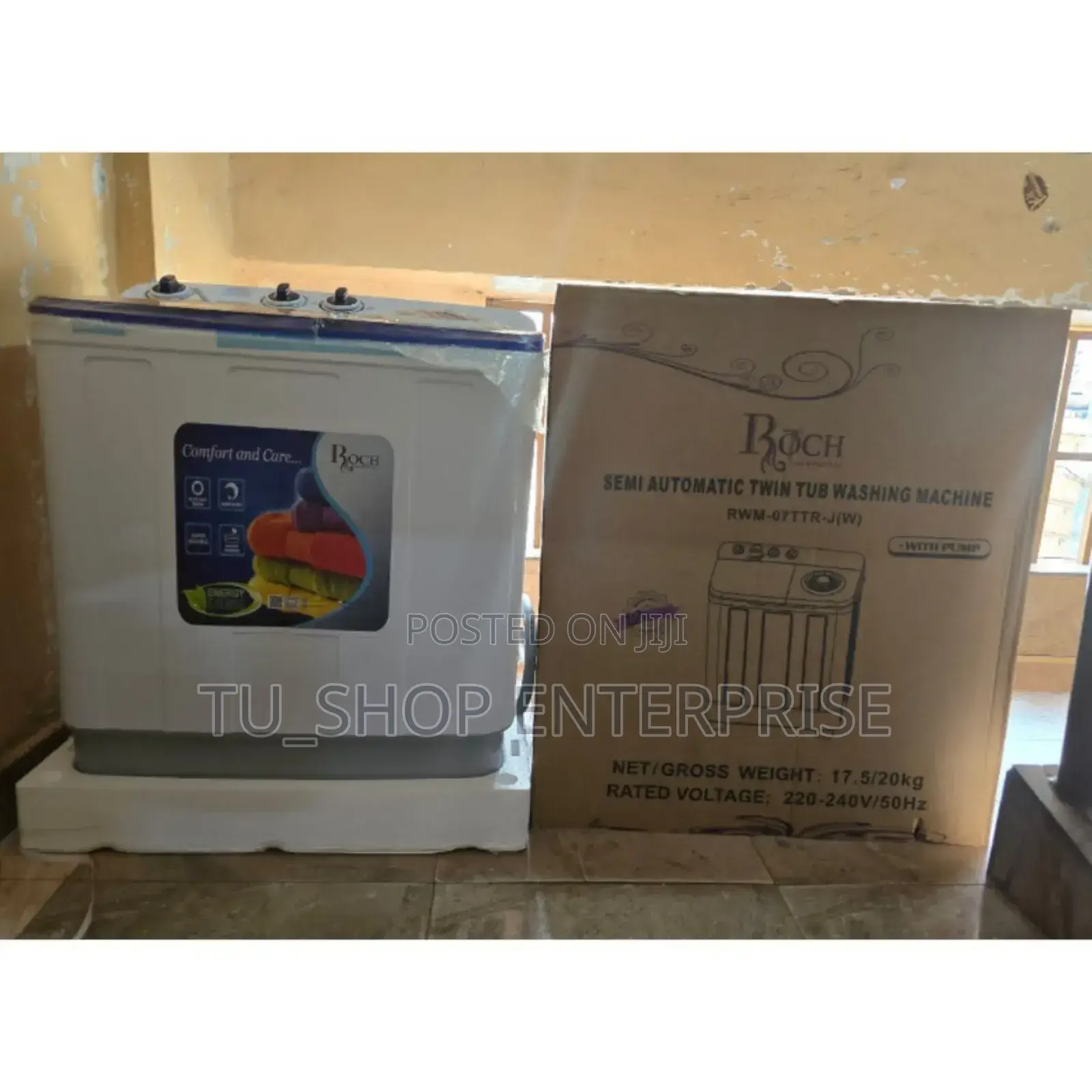 Washing Machine !!!Roch 7.5kgs Twin Tub